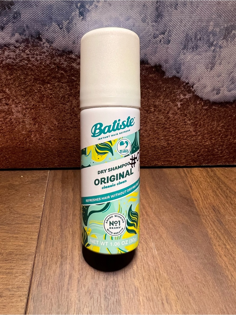 Batiste Original Dry Shampoo — White Bottle (Classic Clean)